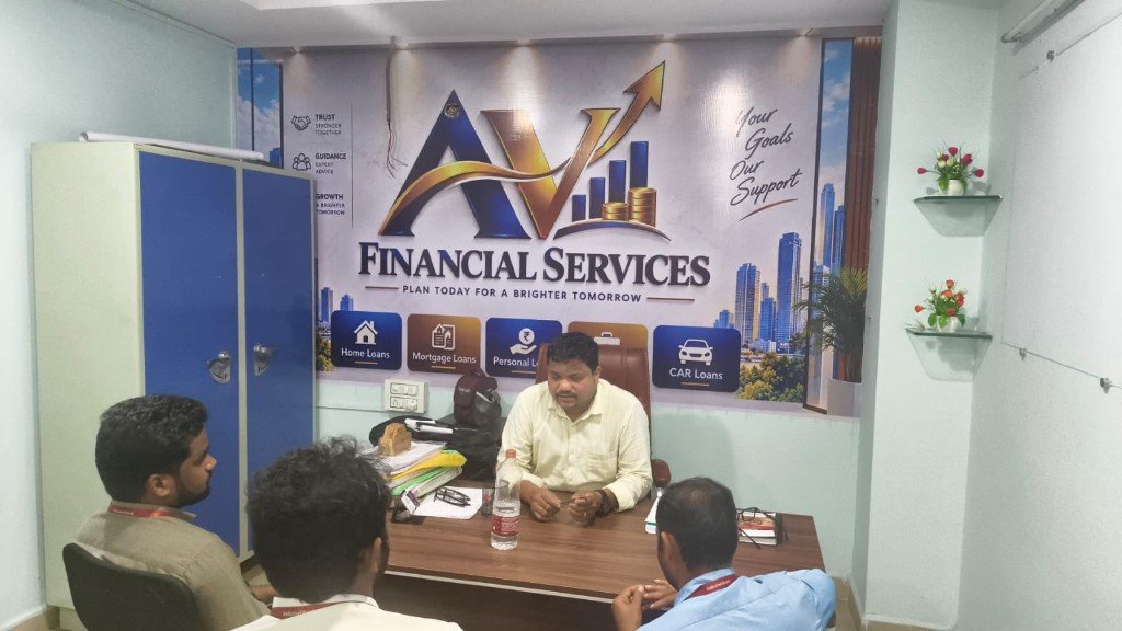 AV Financial Services office meeting